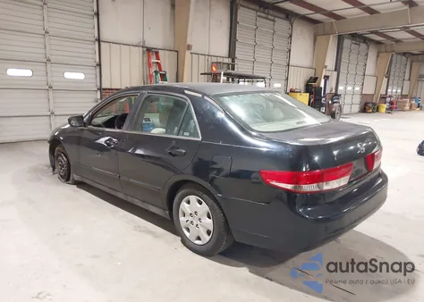 2003 Honda Accord 2.4 Lx из США, поврежденный, VIN 3HGCM56393G712458